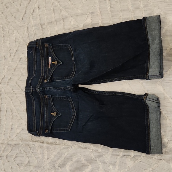 Dark wash Hudson rolled cuff bermuda shorts size 29! - Picture 4 of 8